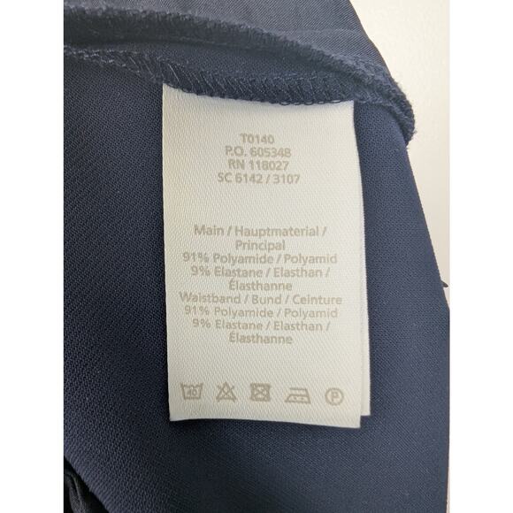 Boden Navy Blue Melina Paperbag Tie Waist Trouser Pant - Picture 9 of 9